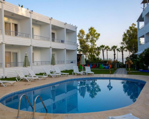 Aroma Butik Hotel 3* в Сиде: бюджетный пляжный отдых на первой линии