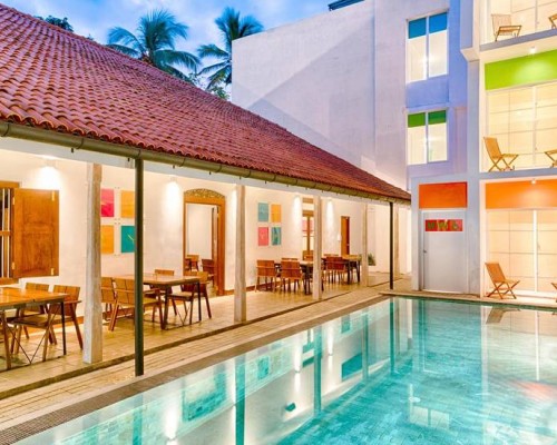 Hotel J Unawatuna 3* — отель в Унаватуне, Шри-Ланка