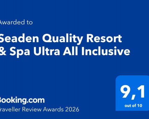 Seaden Quality Resort & Spa 5* — семейный отдых в Кумкой