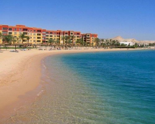 One-Bedroom Apartment Ground Floor with Sea View at Nice Resort, Хургада