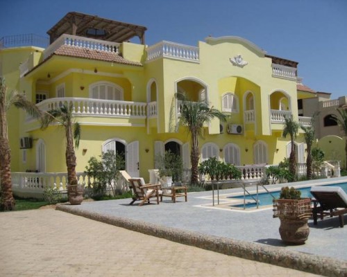 Villa Shahrazad в Хургаде: вилла с бассейном и завтраком