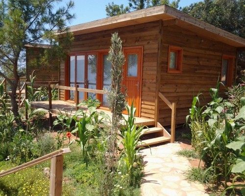 Kabak Avalon Bungalows — бунгало в горах над бухтой Кабак, Олюдениз