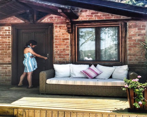 Orhaniye Incir Bungalow, Beach & Restaurant: бунгало-отдых в Ичмелере