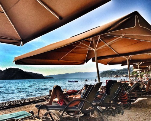 Orhaniye Incir Bungalow, Beach & Restaurant: бунгало-отдых в Ичмелере