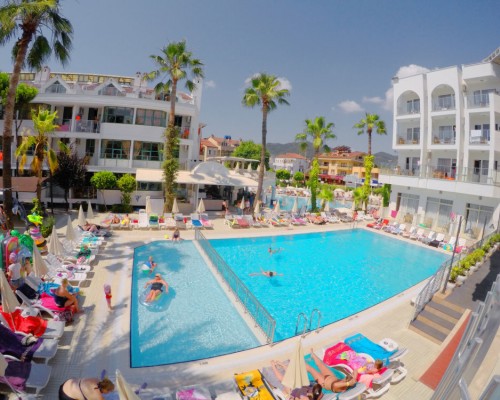 Club Atrium Marmaris 3* — отель для пляжного отдыха и семей с детьми в Мармарисе