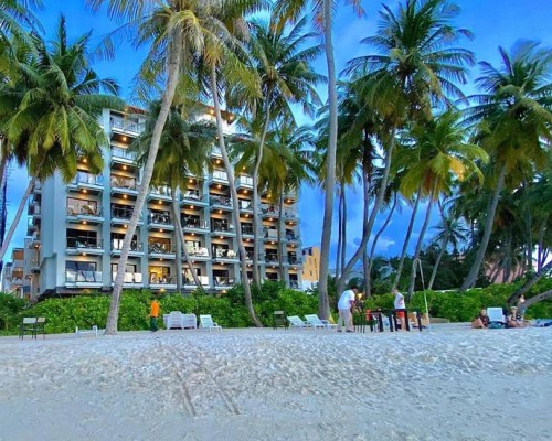 Kaani Grand Seaview 4* — отель на первой линии Маафуши, Южный Мале
