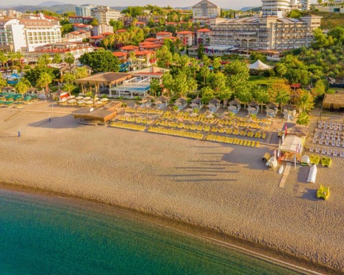 Justiniano Deluxe Resort 5* — семейный отель на первой линии в Аланье