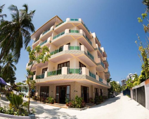 Sunrise Beach and Spa 3* — отель на Маафуши, Южный Мале