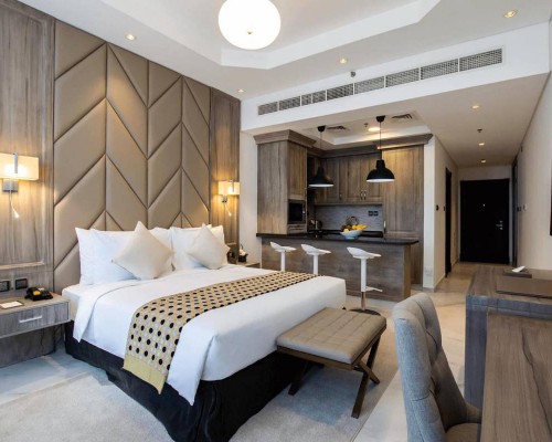 TIME Onyx Hotel Apartment 4* в Дубае: апартаменты для спокойного отдыха