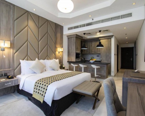TIME Onyx Hotel Apartment 4* в Дубае: апартаменты для спокойного отдыха