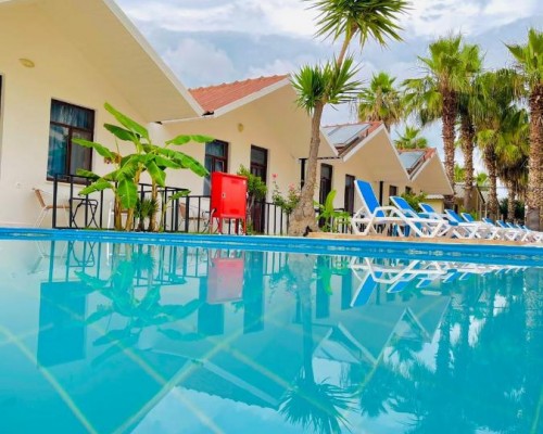 Aslan Park Bungalow Hotel, Сиде: бунгало у моря