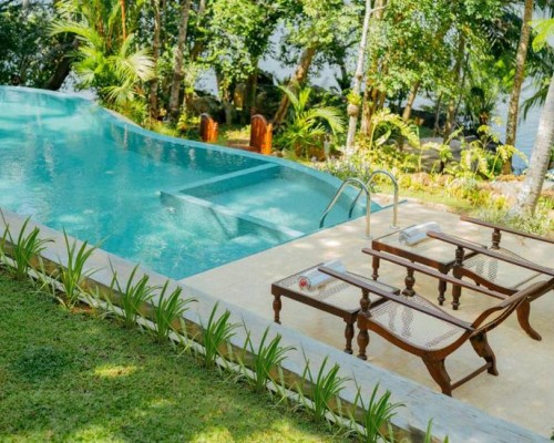 Villa Birdlake в Хиккадуве: дом отдыха у озера