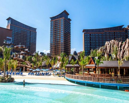 Mangrove Tree Resort World Sanya Bay Elader Palm Tower — отель 5* на Хайнане