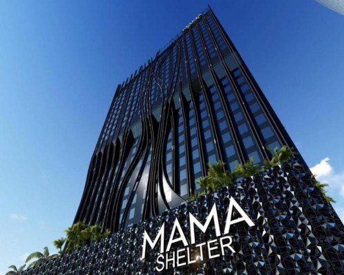 Mama Shelter Dubai 4* — стильный отель в Business Bay, Дубай