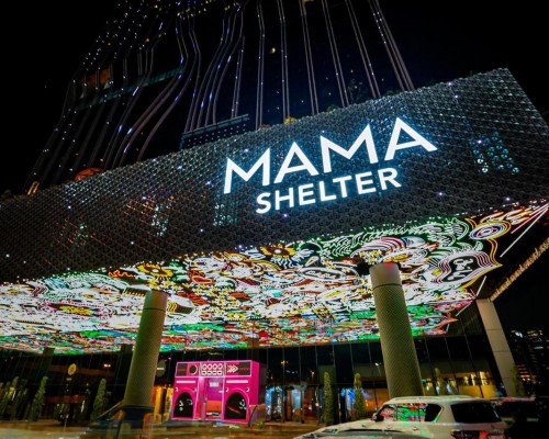 Mama Shelter Dubai 4* — стильный отель в Business Bay, Дубай