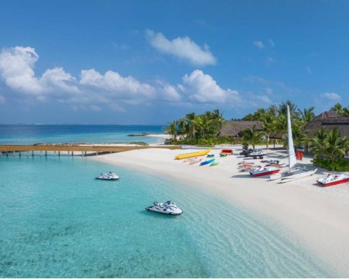JW Marriott Maldives Kaafu Atoll Island Resort: отдых в Южном Мале