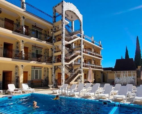 Casa del Sol, Новый Афон — спокойный отдых в 500 м от пляжа