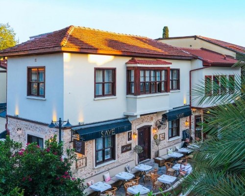 Saye Konak Hotel, Анталья — небольшой отель в Калеичи